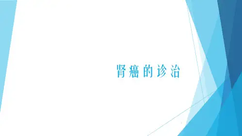 肾癌的诊治PPT.pptx
