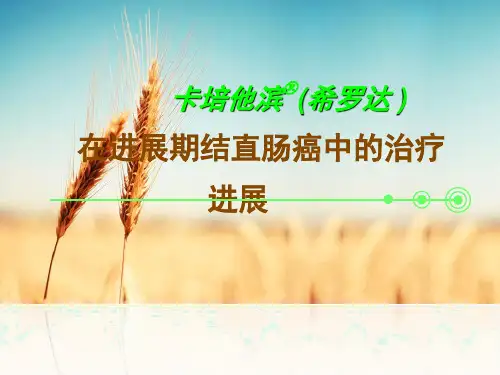 卡培他滨希罗达在进展期结直肠癌中的治疗进