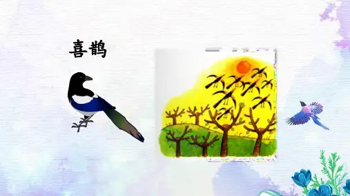 部编人教版二年级语文下册《枫树上的喜鹊》课件