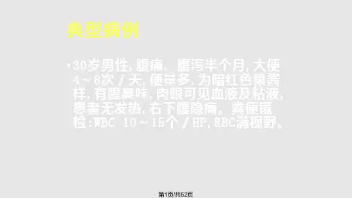 成都医学院第一附属医院传染病教学——阿米巴病PPT课件