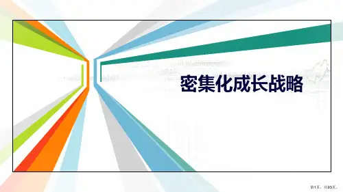 企业战略管理之密集性成长战略