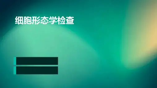 细胞形态学检查