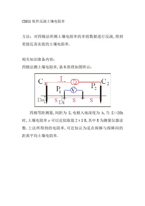 CDEGS软件反演土壤电阻率