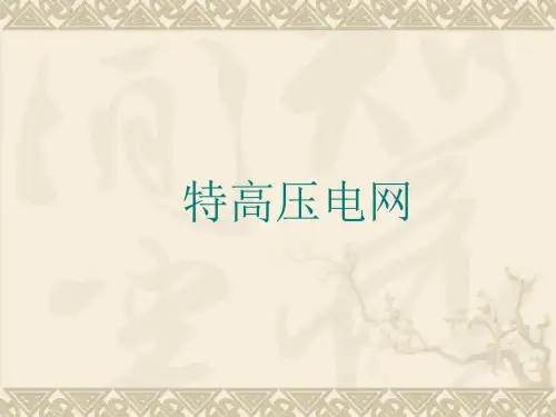 特高压电网培训