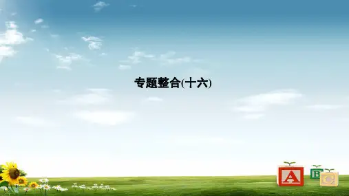 精选-高考历史总复习专题十六中外历史人物评说专题整合课件