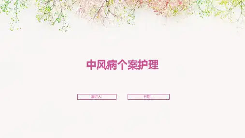 中风病个案护理