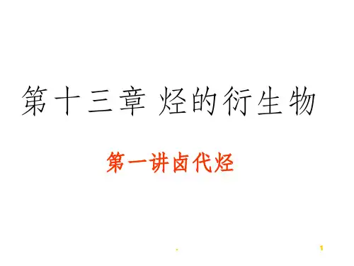 烃的衍生物课件ppt课件