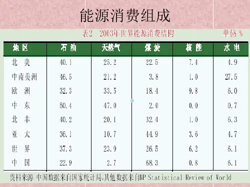 国际能源形势课件