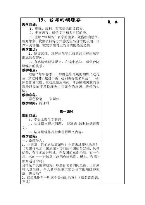19、台湾的蝴蝶谷 (1)