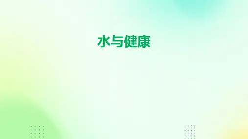 水与健康课件ppt