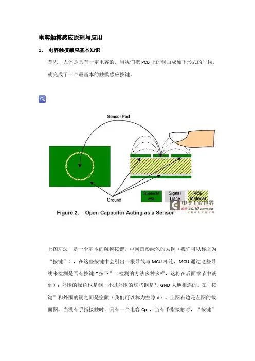 电容触摸感应原理与应用