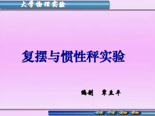 复摆振动的研究
