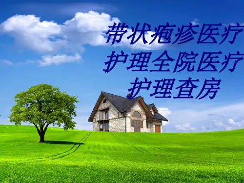 带状疱疹医疗护理全院医疗护理查房优质PPT课件
