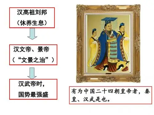 3.3.1汉武帝时代的大一统格局