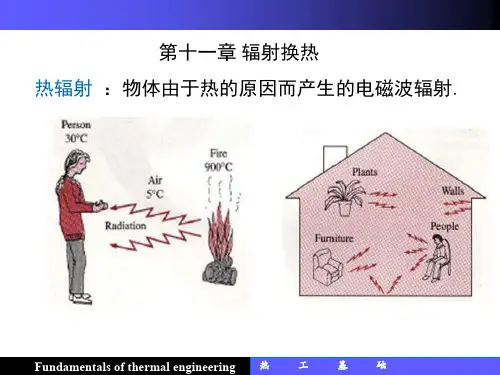 热工基础     11 第十一章 辐射换热