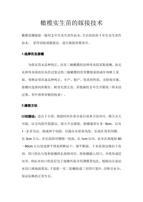 嫁接技术
