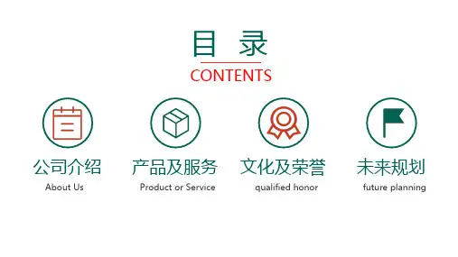 简约商务企业简介公司简介教学课件PPT模板
