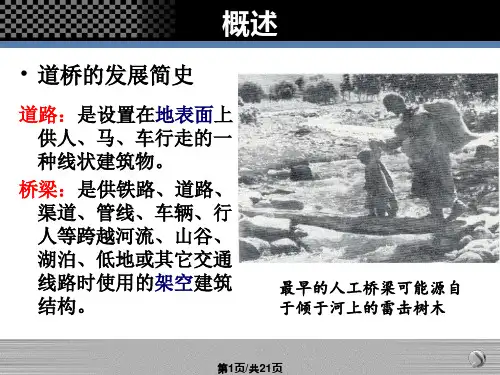 道路与桥梁工程概论1