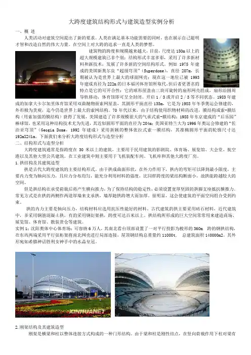 大跨建筑