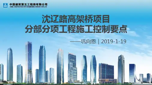 (中建五局)城市高架桥施工技术指导书