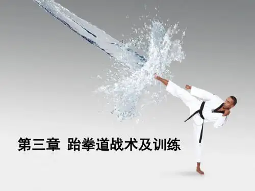 跆拳道散手及自卫防身术第3章 跆拳道战术及训练