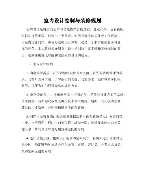 室内设计绘制与装修规划