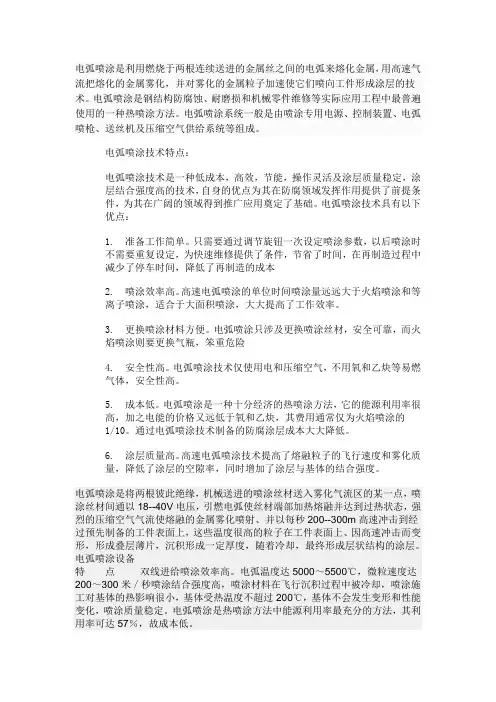 电弧喷涂