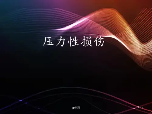 压力性损伤  ppt课件