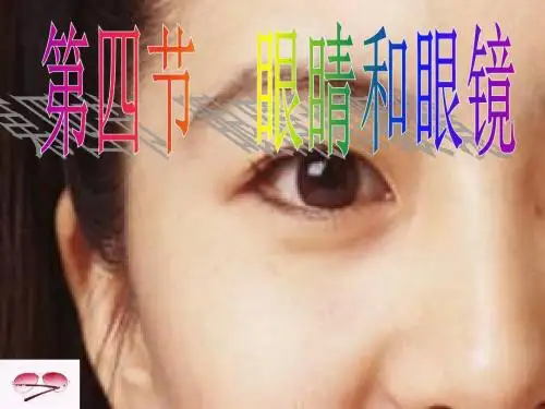 初中物理《眼睛和眼镜》(共16张)ppt29