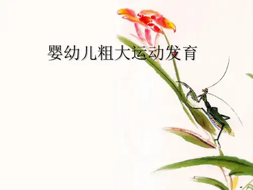 儿童粗大运动发育规律