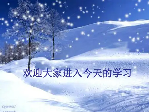 二年级语文下册-作文- 冬-部编版ppt-演示课件