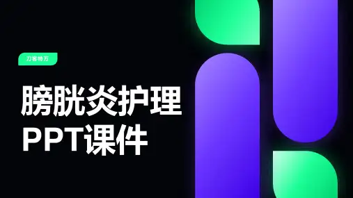 膀胱炎护理PPT课件