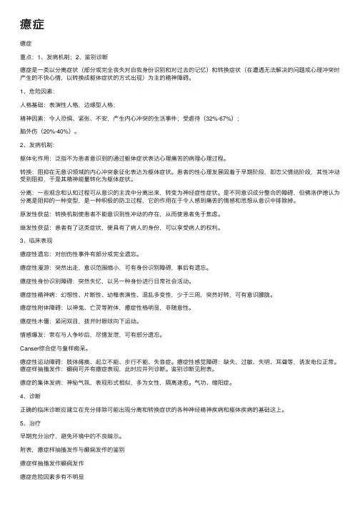 癔症——精选推荐