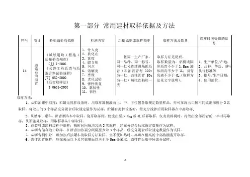 市政工程见证取样培训1231