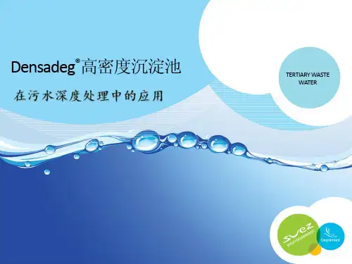 Densadeg_高密度沉淀池在污水深度处理中的应用