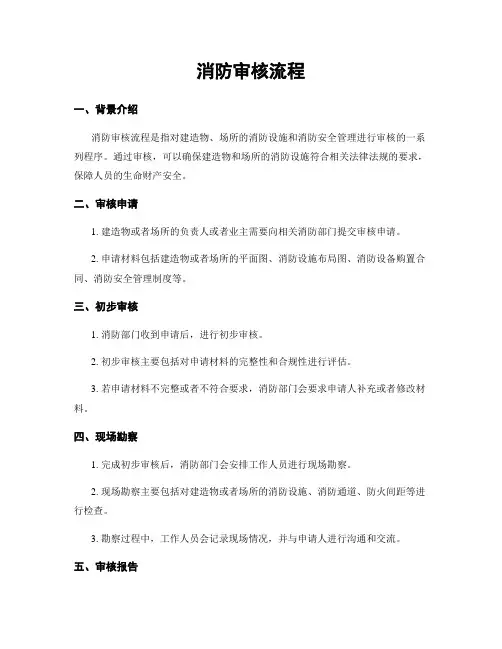 消防审核流程