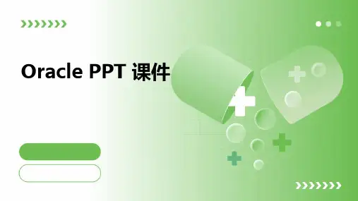 oracle ppt 课件