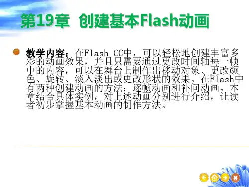 DW第19章 创建基本Flash动画