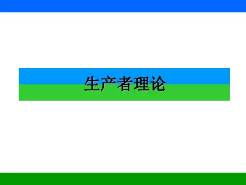 生产者理论