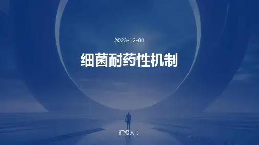 细菌耐药性机制