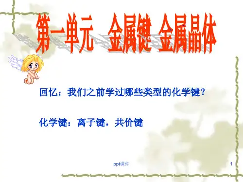 金属晶体(第一课时)  ppt课件