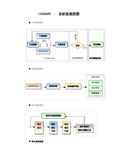 CMMISPP各阶段流程图