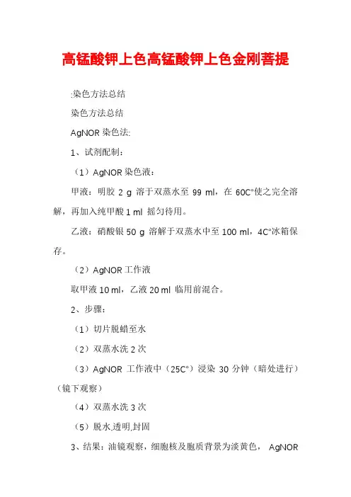 高锰酸钾上色高锰酸钾上色金刚菩提