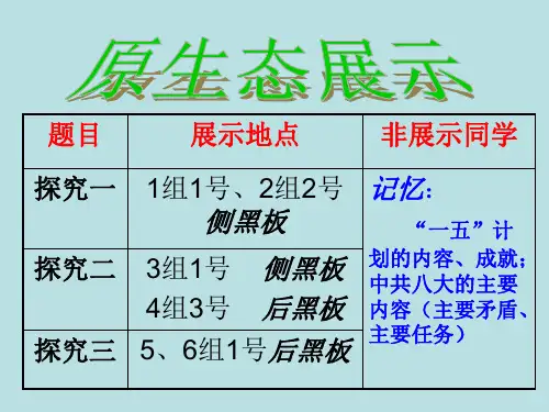人民版高中历史必修二社会主义建设在探索中曲折发展课件(26张)
