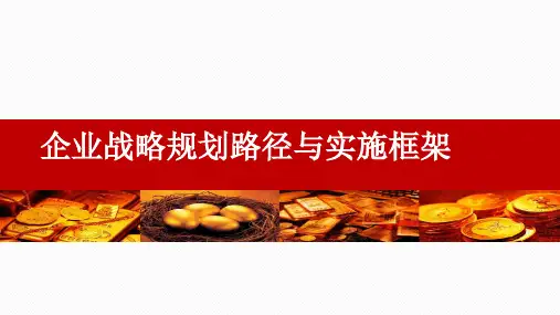 企业战略路径规划与实施策略
