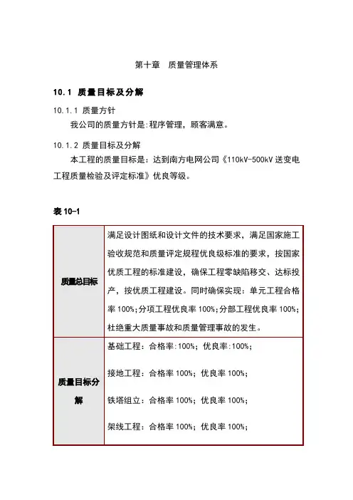 586第十章  质量管理体系
