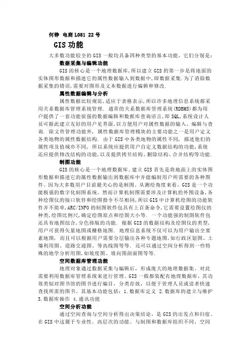 GiS作业一