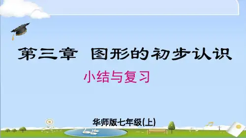 2024年秋新华师大版数学七年级上册教学课件 第3章 复习与小结
