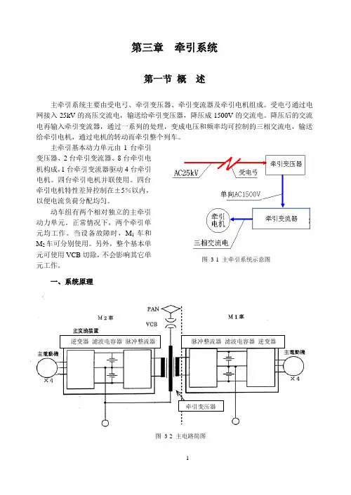 CRH2 牵引系统(很详细)解读