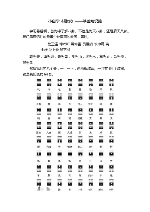 小白学《易经》——基础知识篇